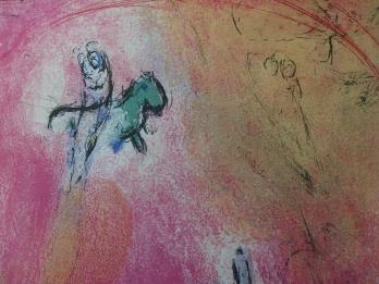 Marc CHAGALL - La place de la Concorde, 1962, Lithographie 2
