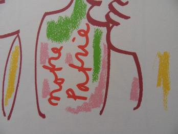 Jean COCTEAU - L’Europe dialogue des civilisations, 1961, Lithographie 2