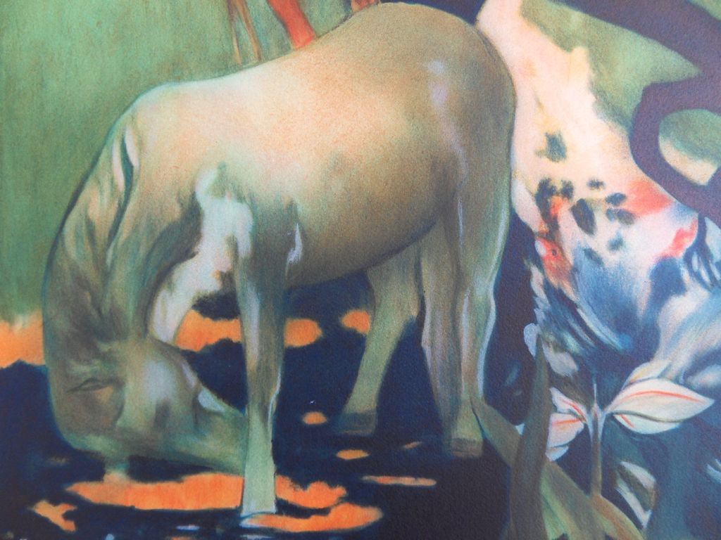 Paul GAUGUIN (18481903) Vahiné au Cheval Blanc, Lithographie