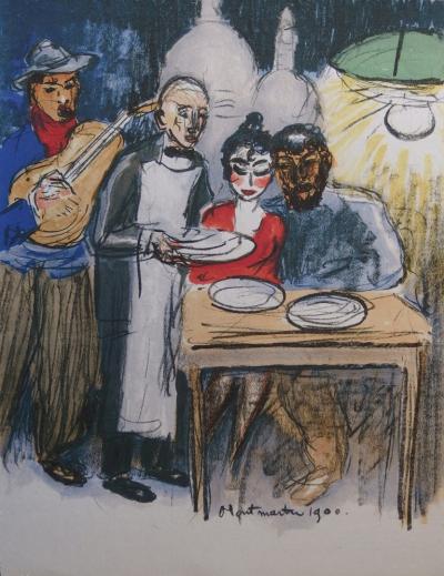 Kees VAN DONGEN - Montmartre 1900, 1962, Lithographie originale 2