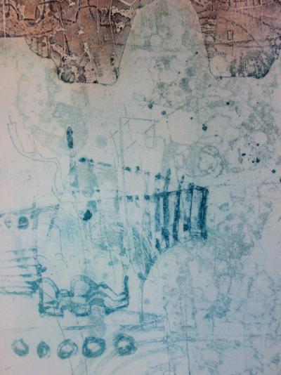 Shoichi Hasegawa - Parti de l’avenir, Gravure à l’aquatinte, signée, numérotée 2