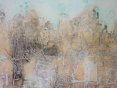 Shoichi Hasegawa - Parti de l’avenir, Gravure à l’aquatinte, signée, numérotée 2