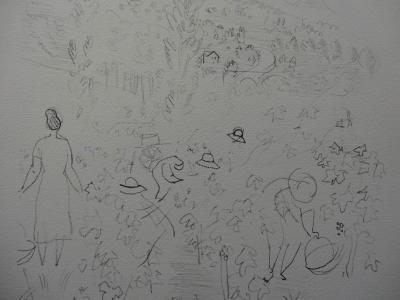 Raoul DUFY - Les vendanges, Lithographie signée 2