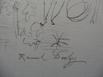 Raoul DUFY - Les vendanges, Lithographie signée 2