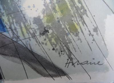 Camille HILAIRE - Les acrobates, lithographie signée 2