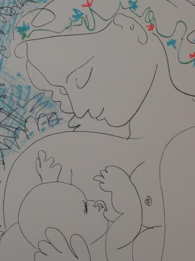Pablo PICASSO - Maternité, Lithographie signée 2
