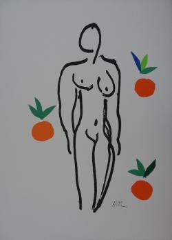 Henri MATISSE - Nu aux oranges, Lithographie 2