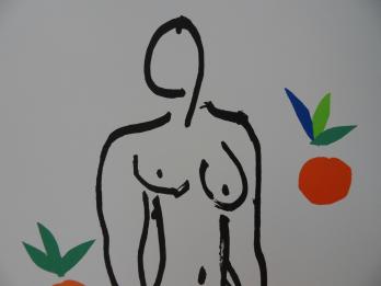 Henri MATISSE - Nu aux oranges, Lithographie 2