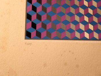 Victor VASARELY - Lithographie signée 2