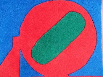 Robert INDIANA - Classic LOVE, Tapis en laine édition limitée 2