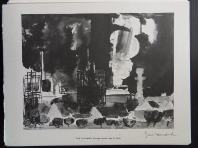 Paul GUIRAMAND - Paysage minier dans le Nord, 1961, Héliogravure signée 2