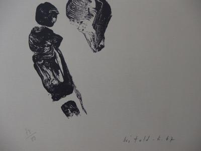 WITOLD-K - Le défilé - Lithographie originale signée 2