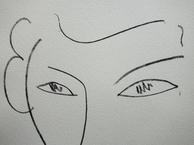 Henri MATISSE : Visage souriant - Lithographie signée 2