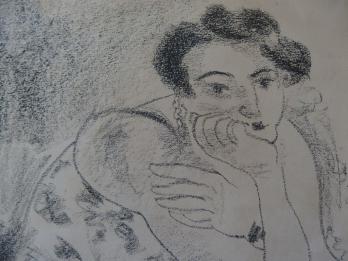 Henri MATISSE - Danseuse au repos, Lithographie signée au crayon 2