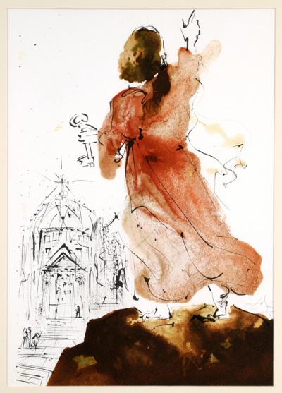 Salvador DALI - Tu es Petrus, 1964, Estampe 2