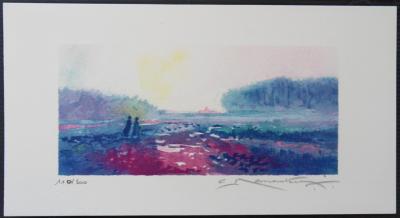 Claude MANOUKIAN  - Paysages de Normandie, 2 lithographies signées 2