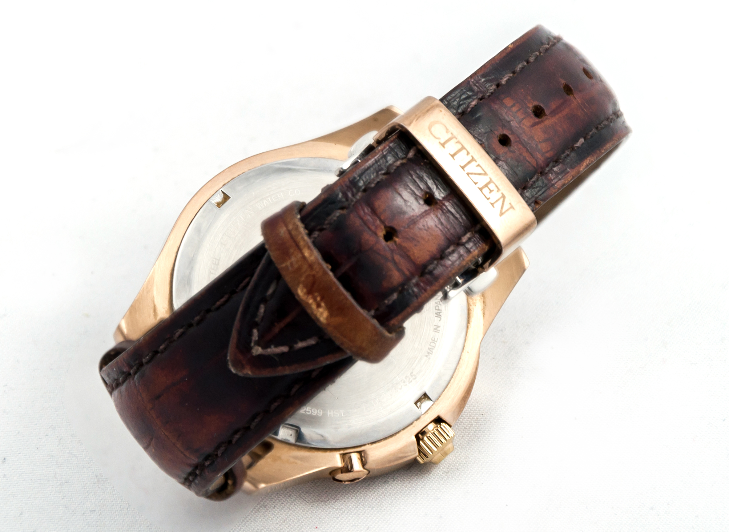 Couronne De Remontoir Pour Montre Citizen - Acier Doré, Pièce Neuve Sans étiquette