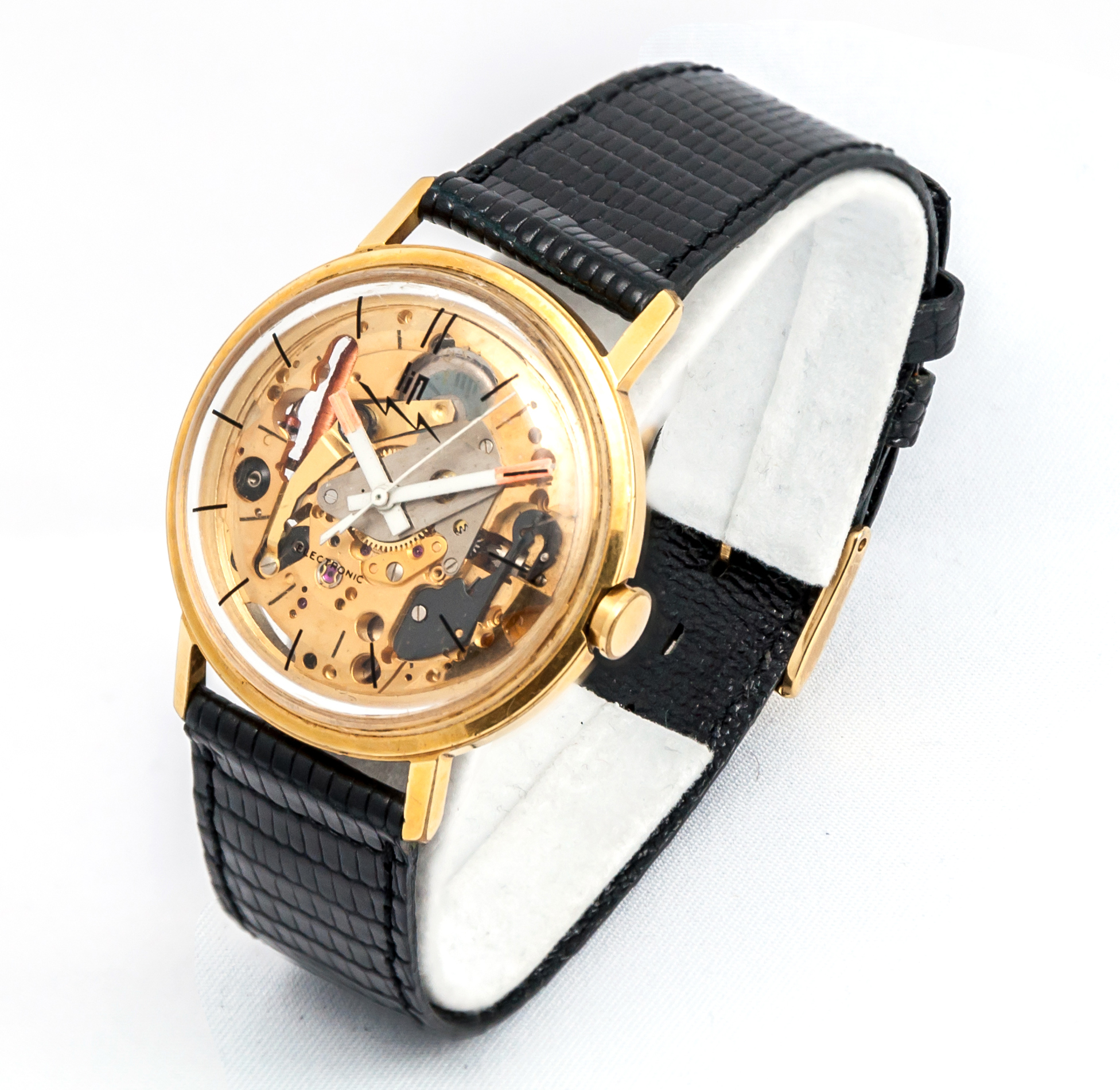 Bague moderne originale double anneaux argent massif et bille d'or
