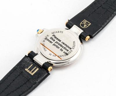 DUNHILL - Montre de dame, acier et dorée 2