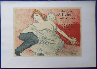 Henri de TOULOUSE LAUTREC (d’après) - Femme au corset, 1946 - Lithographie 2