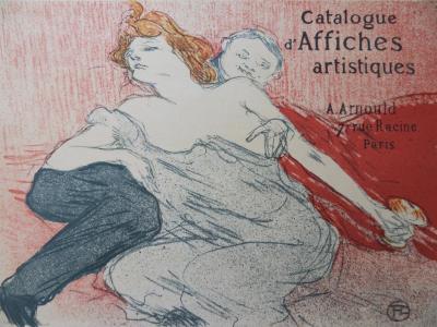 Henri de TOULOUSE LAUTREC (d’après) - Femme au corset, 1946 - Lithographie 2
