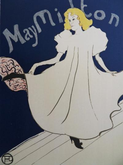 Henri de TOULOUSE LAUTREC (d’après) - May Milton, 1946 - Lithographie signée 2