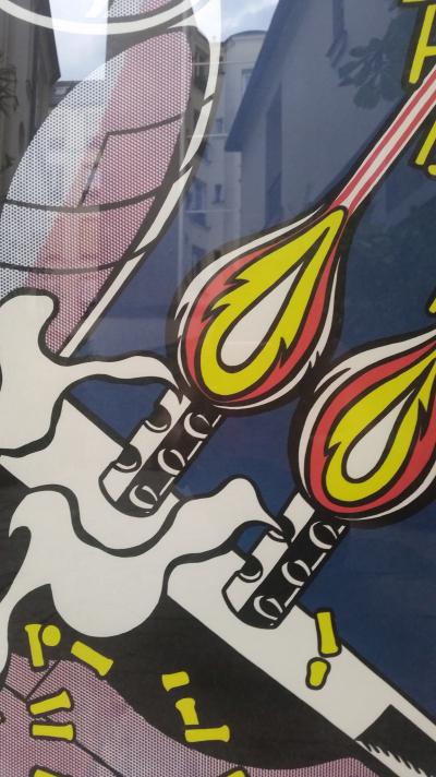 Roy LICHTENSTEIN (d’après) - As I opened fire, 1964 - Impression offset 2