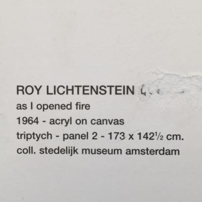 Roy LICHTENSTEIN (d’après) - Triptyque 