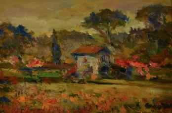 Antonio SBRANA - Sans titre - Huile sur panneau 2