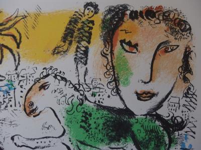 Marc CHAGALL - Le cheval vert, 1973 - Lithographie 2