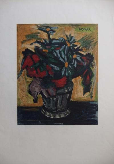 Isis KISCHKA - La bouquet simple, 1958 - Lithographie signée 2