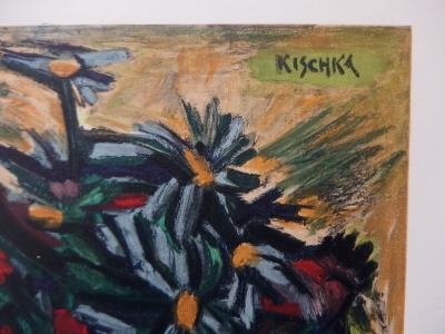 Isis KISCHKA - La bouquet simple, 1958 - Lithographie signée 2