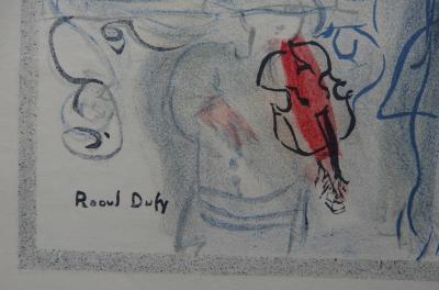 Raoul DUFY - La musique, Vers 1950, Lithographie signée 2