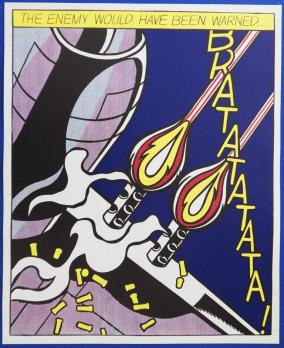 Roy LICHTENSTEIN - As I opened fire (lifetme edition) - Ensemble de 3 lithographies 2