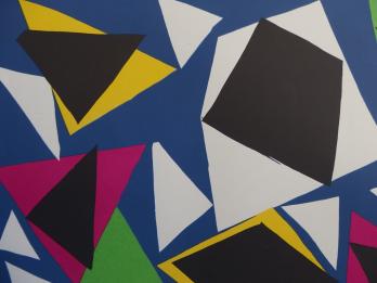 Henri MATISSE -  Formes géométriques, Affiche en lithographie originale (Mourlot) 2