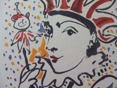 Pablo PICASSO - Carnaval : le fou du roi, Lithographie signée 2