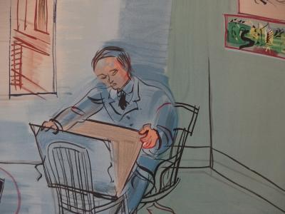 Raoul DUFY - L’Atelier de l’impasse Guelma - Lithographie signée 2