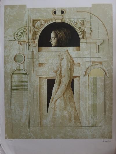 Hiroshi ASADA - L’architecture renaissance, Lithographie originale 2