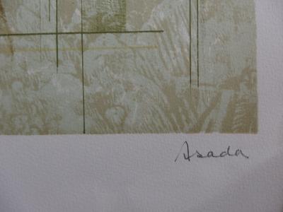 Hiroshi ASADA - L’architecture renaissance, Lithographie originale 2