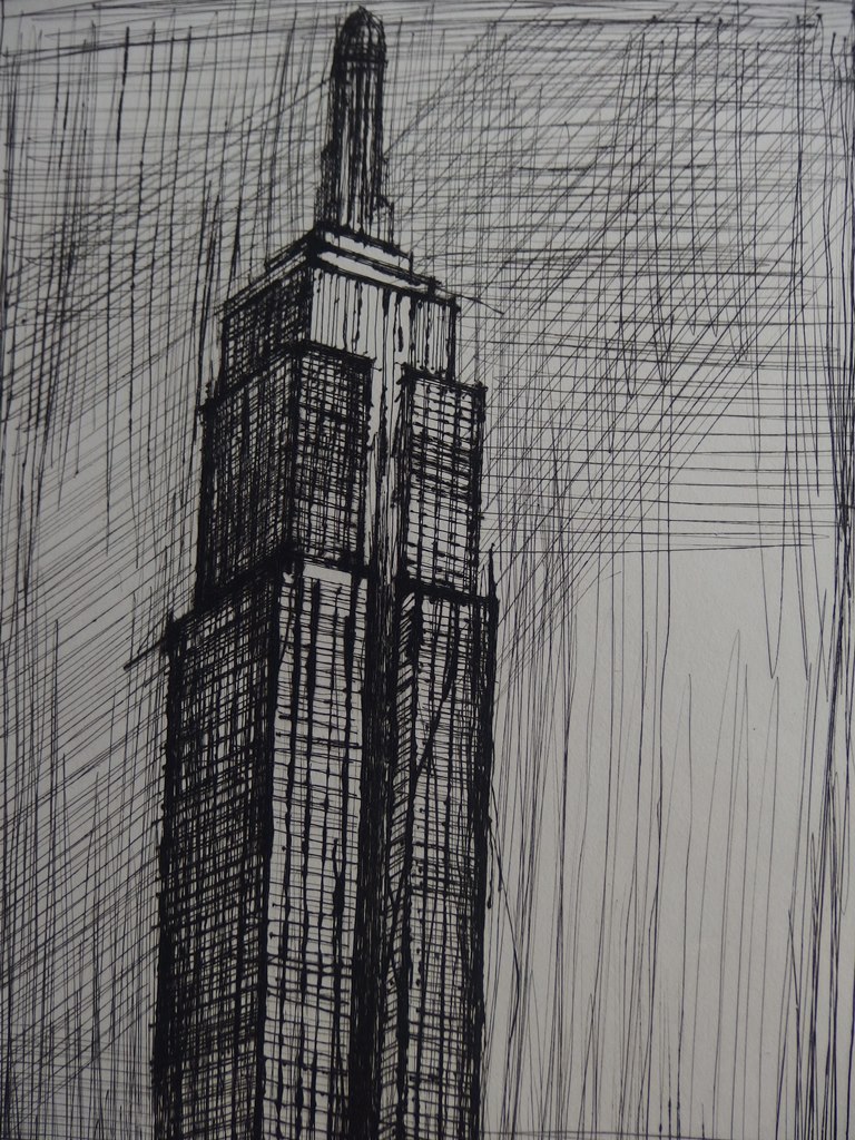 ベルナールビュッフェNEW YORK-Empire State Building