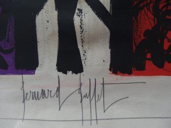 Bernard BUFFET - Toreador, 1967, Lithographie Signée au crayon 2