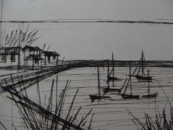 Bernard BUFFET - La Côte d’Émeraude, 1962, Gravure originale 2