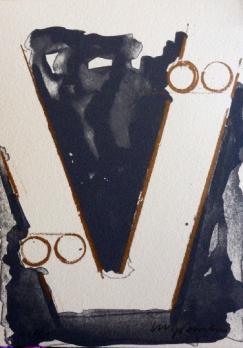 Sergi AGUILAR - Sans titre, 1982, Lithographie originale signée 2