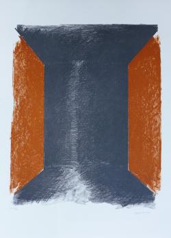 Sergi AGUILAR - Sans titre 2, 1984, Lithographie originale signée 2