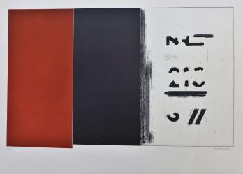 Sergi AGUILAR - Silent 2, 2000, Eau-forte et aquatinte originale signée 2