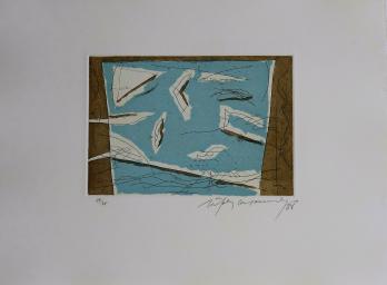 Alberto RAFOLS-CASAMADA - Estiu 1, 1988, Gravure signée, datée et justifiée 2