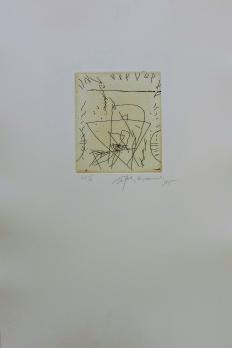 Alberto RAFOLS-CASAMADA - Taula 4, 1985, Gravure signée, datée et justifiée 2