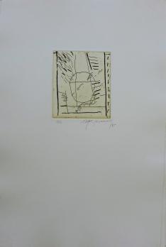 Alberto RAFOLS-CASAMADA - Taula 6, 1985, Gravure signée, datée et justifiée 2