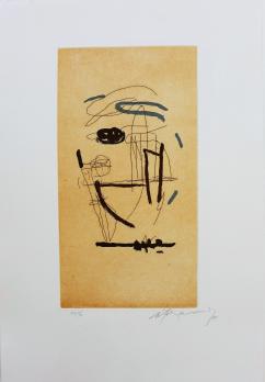 Alberto RAFOLS-CASAMADA - Barris extrem 1, 1991, Gravure originale signée 2