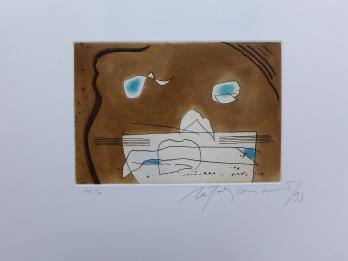 Alberto RAFOLS-CASAMADA - Finestres 7, 1993, Gravure signée 2